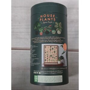 Ridley's Games House Plants 500 Piece Jigsaw Puzzle with Poster Botanical Art